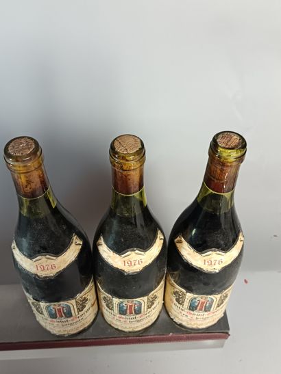 3 Bouteilles NUITS SAINT GEORGES 1er Cru...