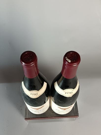 2 Bouteilles RICHEBOURG Grand cru 1990 -...