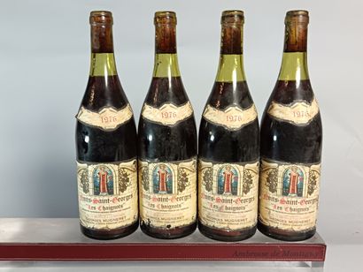 4 Bouteilles NUITS SAINT GEORGES 1er Cru...