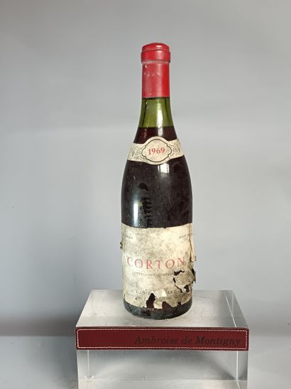 1 Bouteille CORTON Grand Cru 1969 - Daniel...