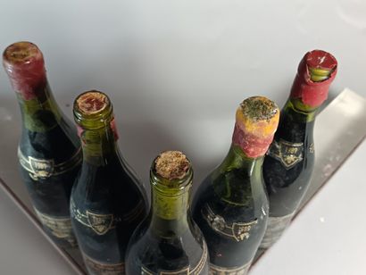 5 Bouteilles LATRICIÈRES CHAMBERTIN Grand...