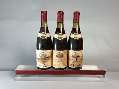 3 Bouteilles CHAMBOLLE MUSIGNY 1er Cru Les...