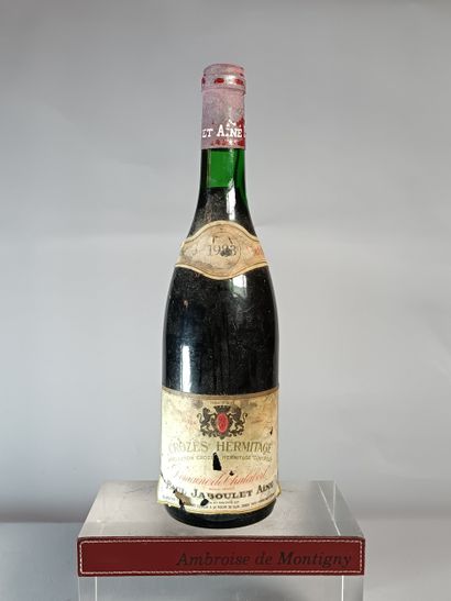 1 Bouteille CROZES HERMITAGE Domaine de Thalabert...