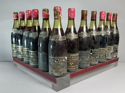 12 Bouteilles CHARMES CHAMBERTIN Grand Cru...