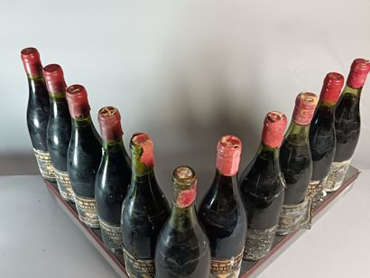 11 Bouteilles CHAMBERTIN Grand Cru - CAMUS...