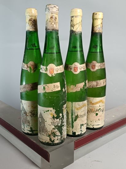 4 Bouteilles JOSMEYER 1983 RIESLING
Étiquettes...