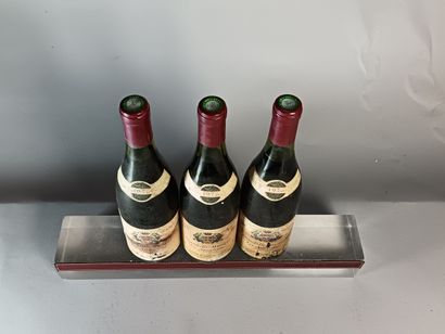 3 Bouteilles CHAMBOLLE MUSIGNY 1er Cru Les...