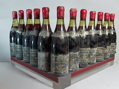 12 Bouteilles LATRICIÈRES CHAMBERTIN Grand...