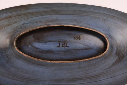 Jean de Lespinasse ( 1896-1979 ). Grand plat...