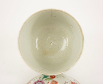 Chine XVIIIe siècle. Famille rose. Petit...