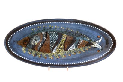 Jean de Lespinasse ( 1896-1979 ). Grand plat...