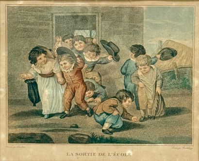 Lot de 6 gravures diverses.
Dimensions encadrement...