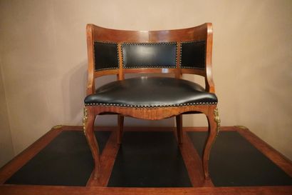 Style Louis XV. Epoque 1880-1920. Fauteuil...