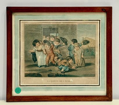 Lot de 6 gravures diverses.
Dimensions encadrement...
