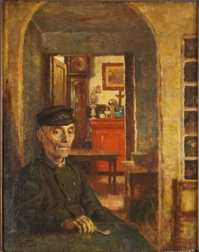 Victor Olivier GILSOUL (1867-1939). Huile...