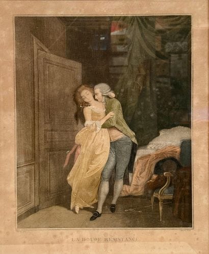 D'après BOILLY. Trois gravures représentant...