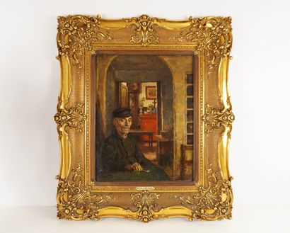 Victor Olivier GILSOUL (1867-1939). Huile...