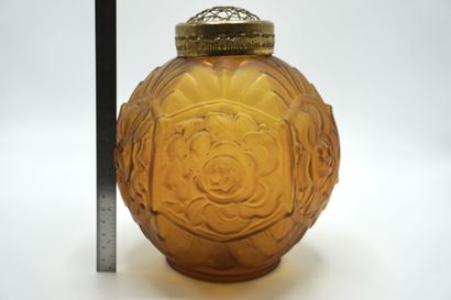 Art-Déco. PIQUE FLEURS 113. Art-déco. Verre...