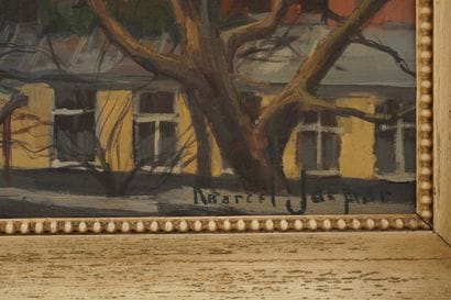 Marcel JASPAR (1886-1952). Huile sur toile....