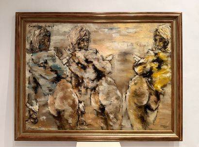 CASSIMAN Roland (1937). Huile sur toile 