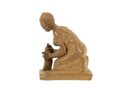 Sculpture de Do Simbigi. Ruwanda 1968. Sculpture...