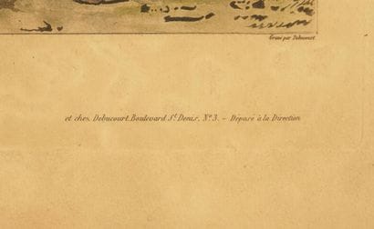 Carle VERNET (1758-1836). Gravure. Route...