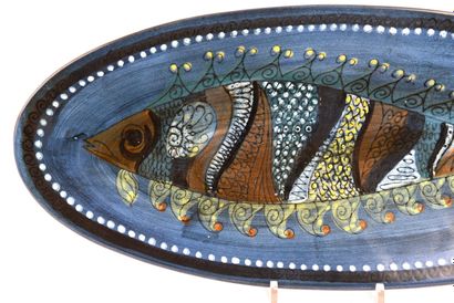 Jean de Lespinasse ( 1896-1979 ). Grand plat...