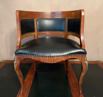 Style Louis XV. Epoque 1880-1920. Fauteuil...