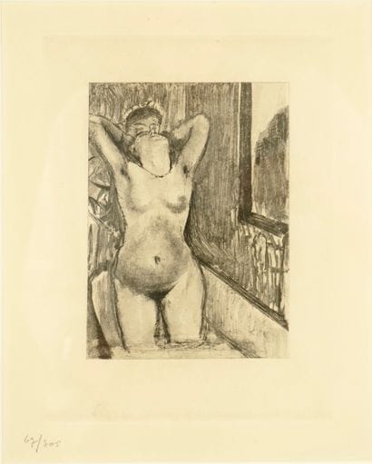 Edgard DEGAS ( 1834-1917). D'après. Gravure...