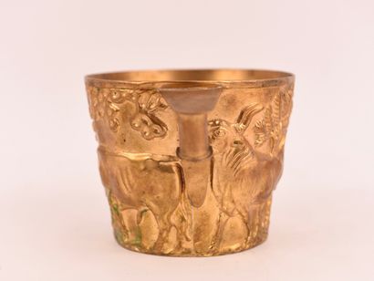 Gobelet ou tasse de Vaphio. Reproduction...