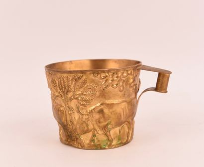 Gobelet ou tasse de Vaphio. Reproduction...