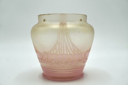 PIQUE FLEURS 115. Art Déco. Verre dégagé...
