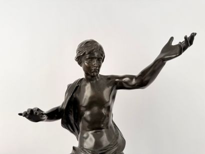 JACOBS Henri (1864-1935). Sculpture en bronze...