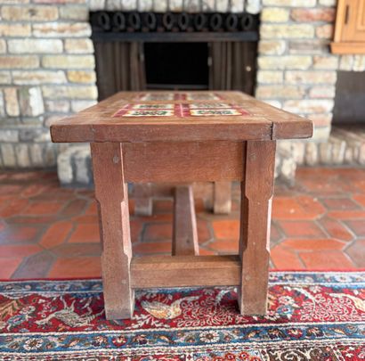 1 table basse de salon , carreaux cérami...