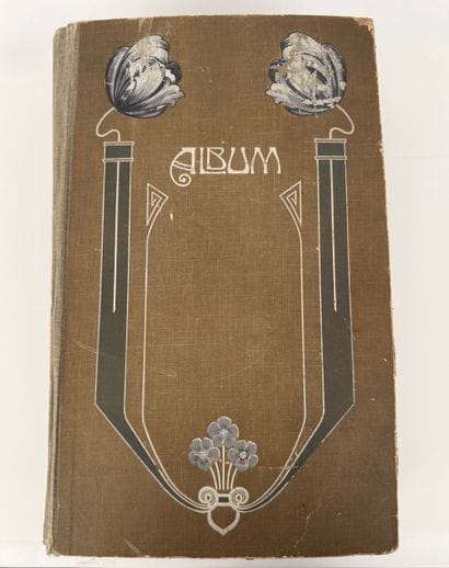 Beautiful album of postcards. General and...