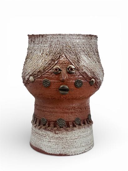 Bataille Thérèse (1933-2021). Coupe décorée,...
