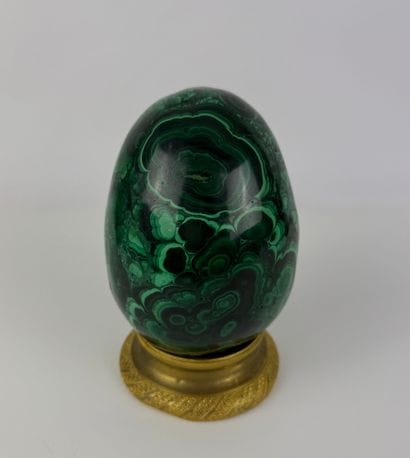 Malachite. Egg. Circa 1960
Dimensions : ...