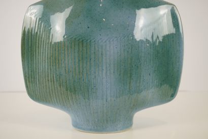 Yves MOHY (1928-2004). Unsigned. Large blue...