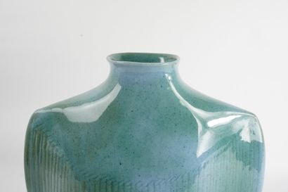 Yves MOHY (1928-2004). Unsigned. Large blue...