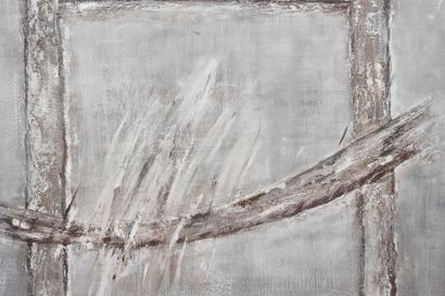 DALYA. Peinture acrylique. Tableau signé....