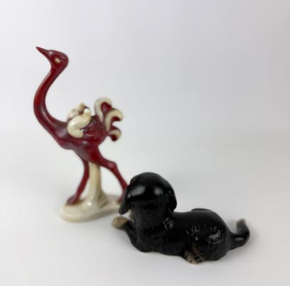 GOEBELS. Inv 26004 / 58
Deux sculptures .
Dimensions:...