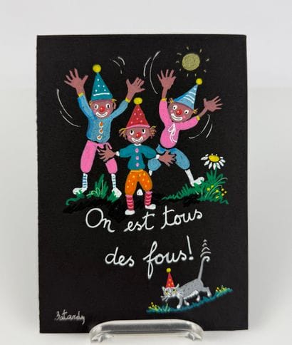 Marie-Louise BATARDY (1945).
Postcard in...
