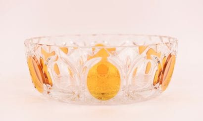VAL SAINT LAMBERT, VSL ? Coupe en verre ou...