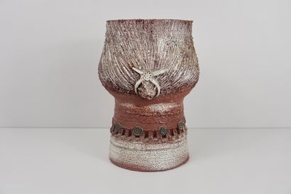 Bataille Thérèse (1933-2021). Coupe décorée,...