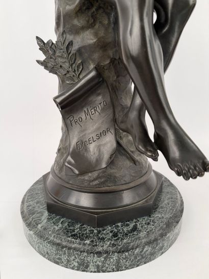 JACOBS Henri (1864-1935). Sculpture en bronze...