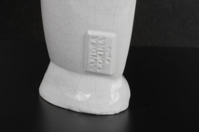 CORINA Sandra. Vase en céramique émaillée,...
