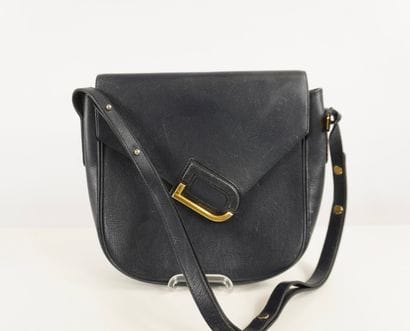 Delvaux. Vintage. Sac à main porté épaule...