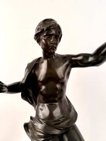 JACOBS Henri (1864-1935). Sculpture en bronze...