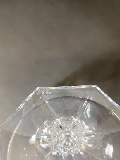 Val Saint Lambert. VSL. Série de 35 Verres...