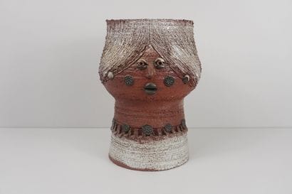 Bataille Thérèse (1933-2021). Coupe décorée,...